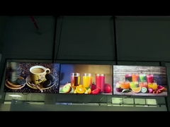 700nits FHD Indoor Digital Menu Board per la pubblicità del fast food
