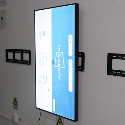 32 schermi di visualizzazione della finestra di vendita al dettaglio dell'affissione a cristalli liquidi del supporto della parete dello schermo di pubblicità del contrassegno di Digital