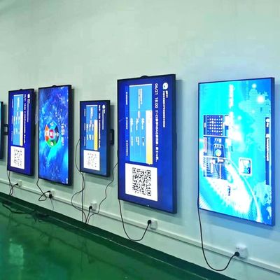 Negozio dell'interno del deposito della finestra anteriore dell'affissione a cristalli liquidi della sostituzione a 86 pollici 3500nits Uhd dell'esposizione
