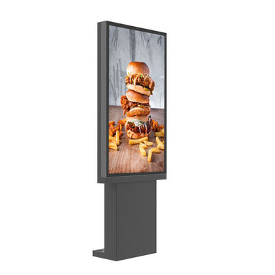 I bordi all'aperto a 55 pollici del menu di Digital guidano da parte a parte per il monitor pieno 3000nits dei fast food HD