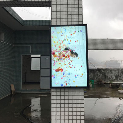 LCD impermeabile fissato al muro 55