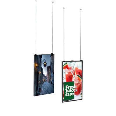 Negozi al dettaglio Display LCD a doppio lato 700-1000 Nits Luminosità