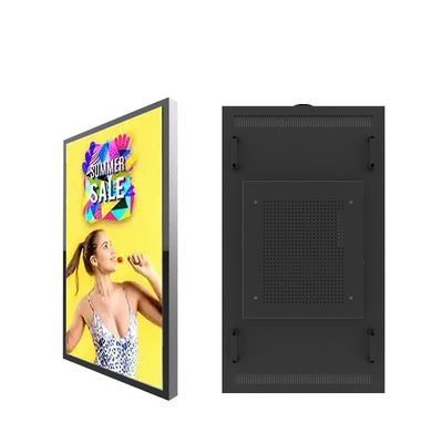 Display LCD da 75 pollici di finestra centro commerciale Montaggio a muro Full Hd