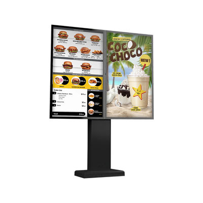 Ristorante Fast Food Digital Drive Through Menu 49 pollici Android 7.1