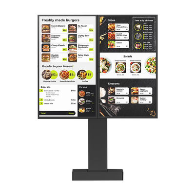 1920x1080 55 pollici drive outdoor attraverso tabelloni del menu per ristorante
