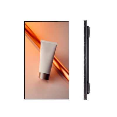 Negozio al dettaglio Display LCD a finestra da 49 pollici Informazioni promozionali Chiosco Monitor LCD