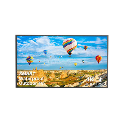 55 pollici IP66 impermeabile al sole diretto alta luminosità muro TV esterno completo