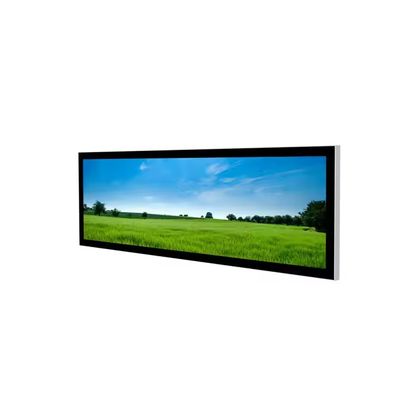 Display LCD allungato per barra da interno da 24 pollici 1920x360p 500nit~1500nits, monitor ultra wide